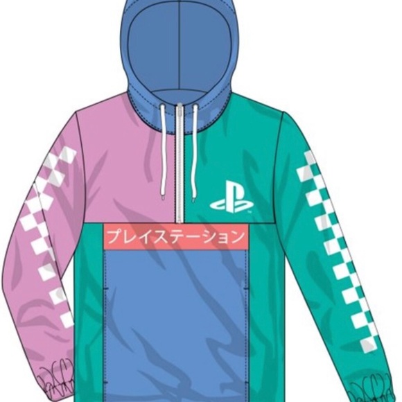 Sony Playstation Anorak Windbreaker 